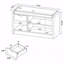 Astor Black 1-Drawer Storage Bench