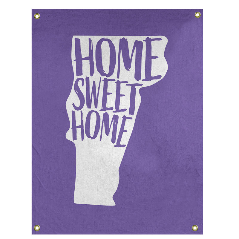 Tapisserie murale vermont doux pour la maison, H 36 po x l 26 po, Mauve