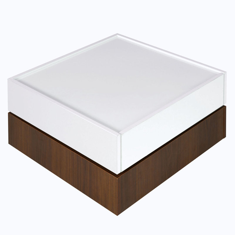 Tonto Single Coffee Table, White