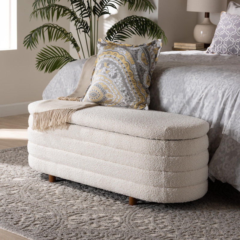 Arnetta Shayln Bench, Cream