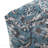 Square Shape Fabric Upholstered Pouf Ottoman