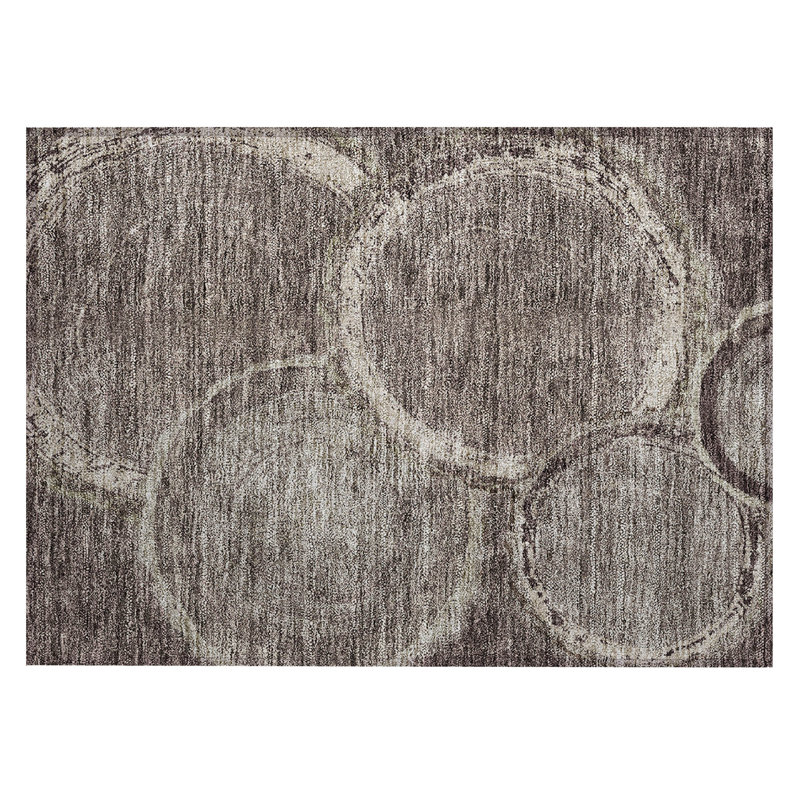 Alegandro Washable Abstract Indoor / Outdoor Rug, Rectangle 1'8" x 2'6"