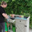 Gartenbank aus Holz