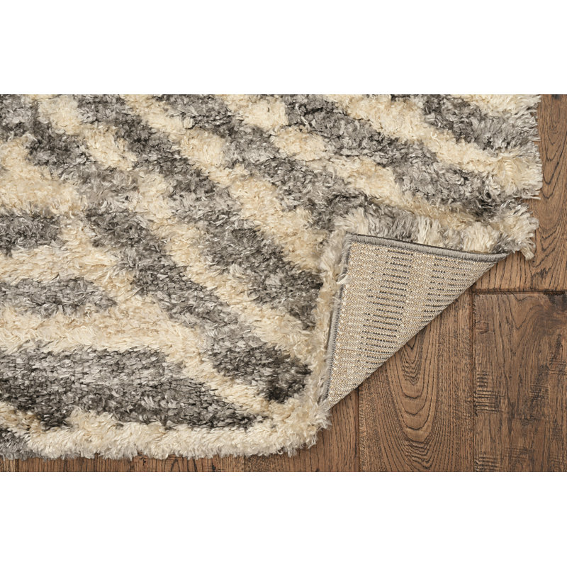 Merino Geometric Indoor Rug, Rectangle 8'10" x 13'