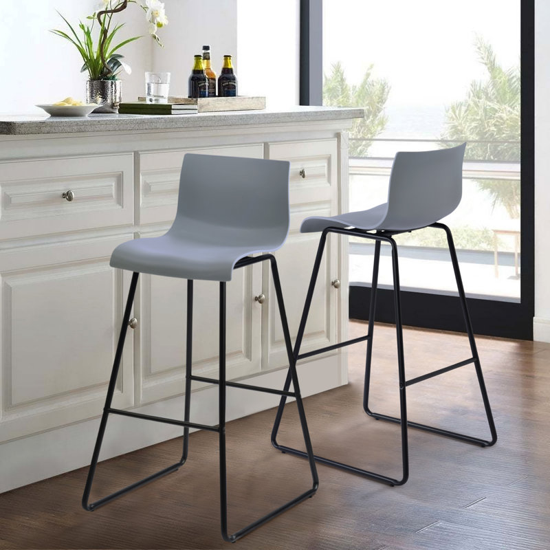 Antenor Counter Stool with Metal Frame