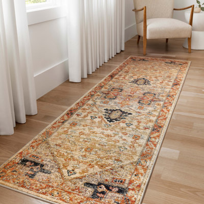 Tapis beige Avan Southwestern