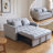 Modern Style Design Velvet Sofa Bed-93189562