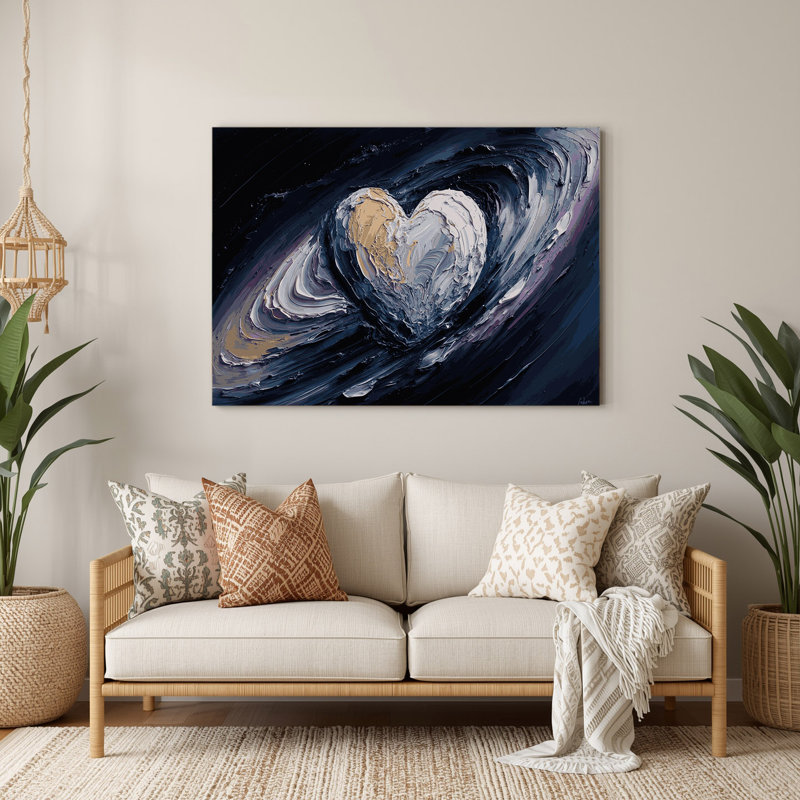 Art mural en métal gris Space Pluto, H 240 po x l 240 po x P 0,05 po