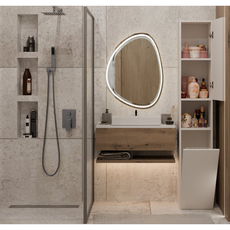 Robertina Linen Cabinet, Beige