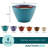 Rachael Ray Cucina Melamine Nesting Measuring Cups, 6-Piece, Assorted Colors