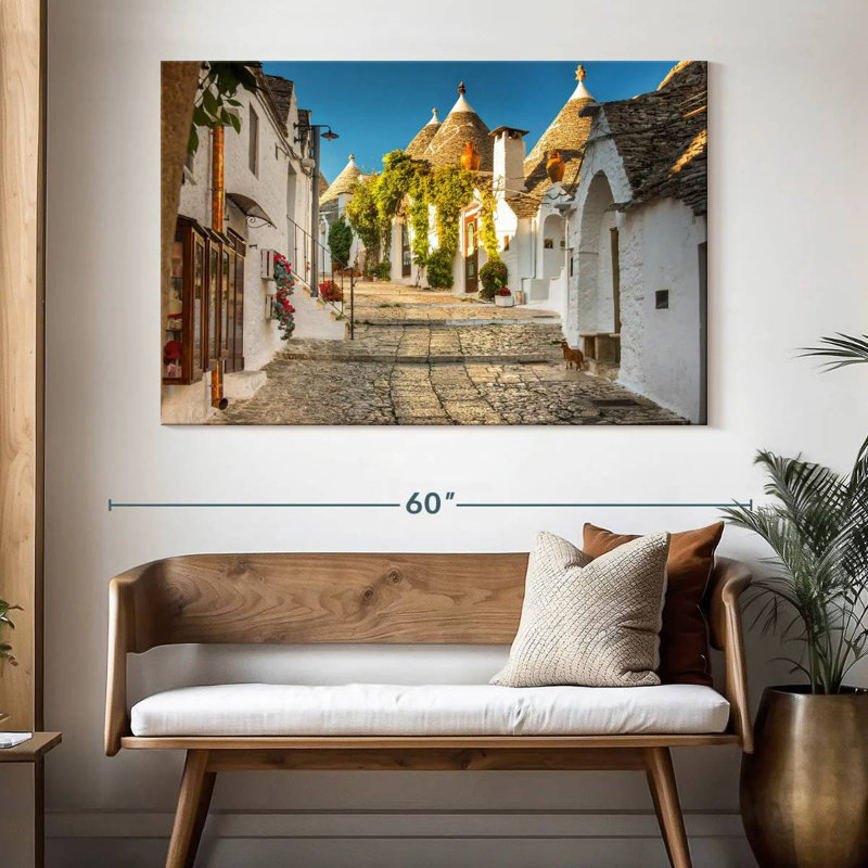 Sireci Alberobello Trulli Homes, 34" H x 51" W