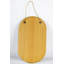 Miroir mural ovale, doré, de forme ovale, pour la salle de bain et plus (16 po x 9,2 po)