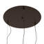 Luminaire suspendu sphère 3 lumières Euri Tanta