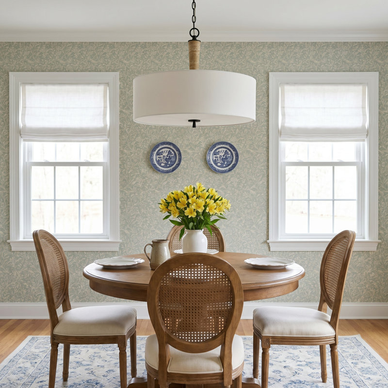 Dennie Iron 2-Light Chandelier