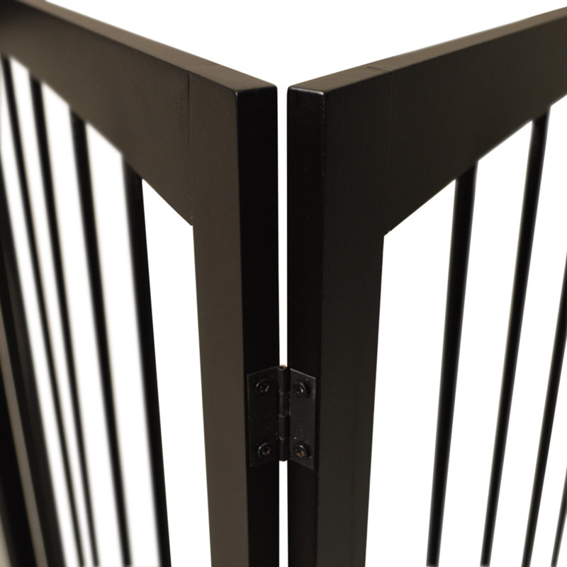 Solid Wood Free Standing Pet Gate