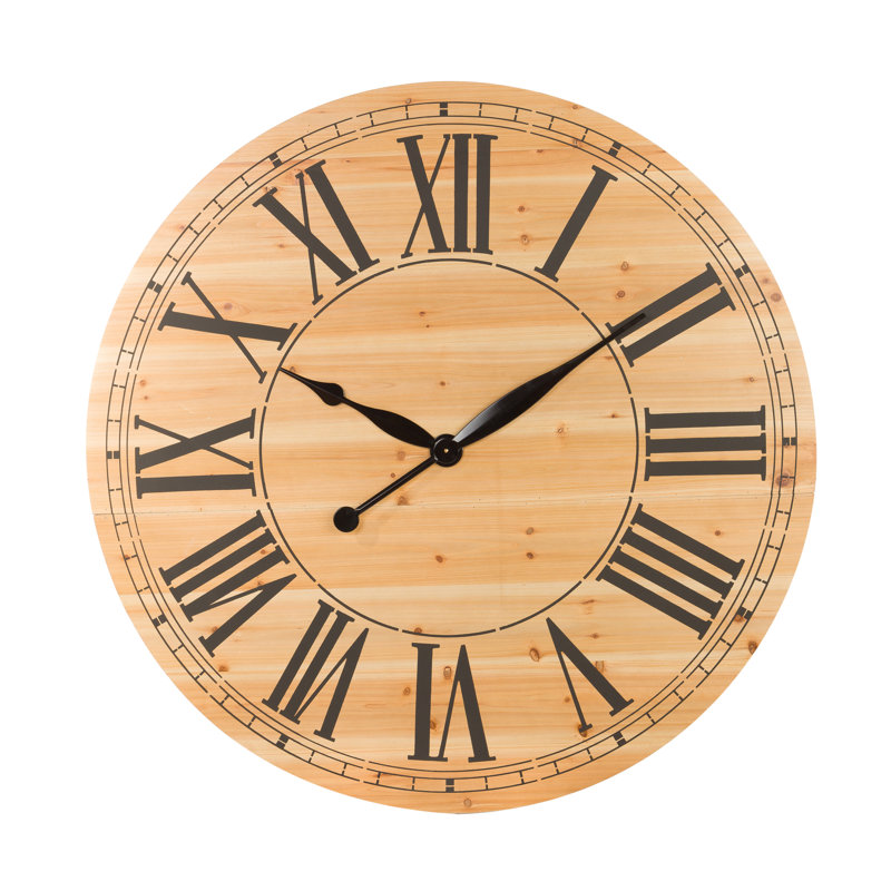 Horloge murale Renata, Noyer
