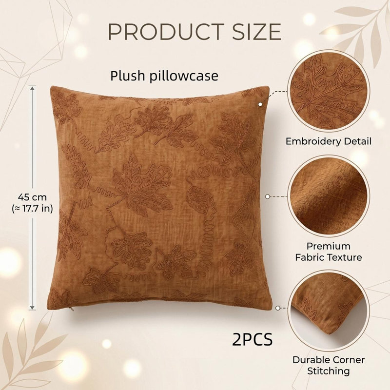 Housse de coussin Halloween, Yellow Maple