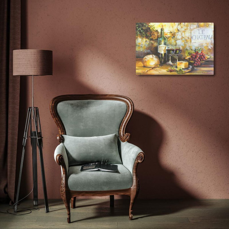 Le Chateau, 12" H x 18" W