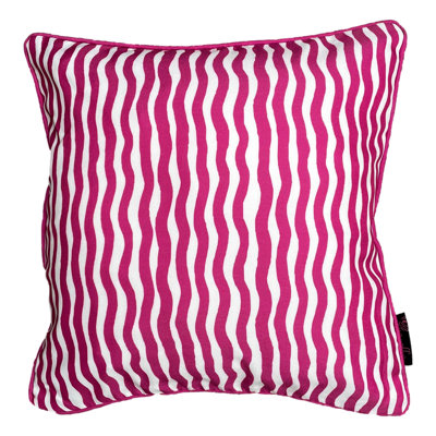 Indoor / Outdoor Striped Square Cushion