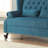 Linen Blend Upholstered Bench-30566291