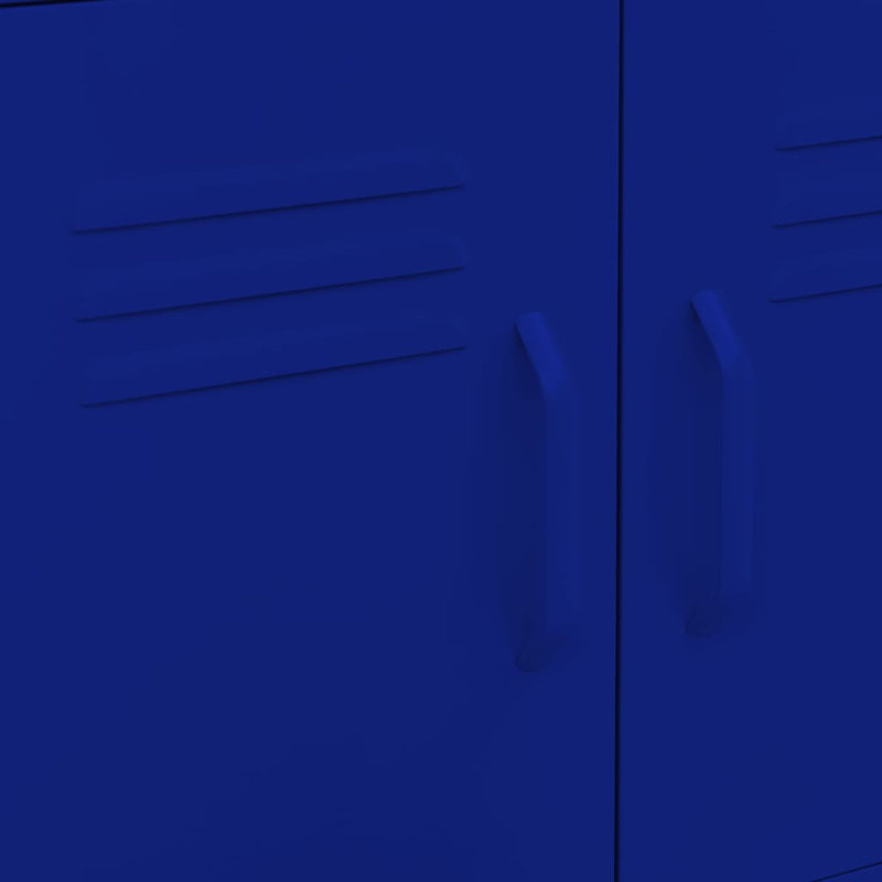 Gazali Storage Cabinet 60x35x56 cm Steel, Navy Blue