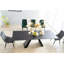 Tallula Glass Top Dining Table