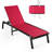 Aluminum Folding Outdoor Recliner Set, Adjustable Beach Lounge Chairs, Lightweight Portable Design for Patio, Camping, or Poolside Relaxation-991675813