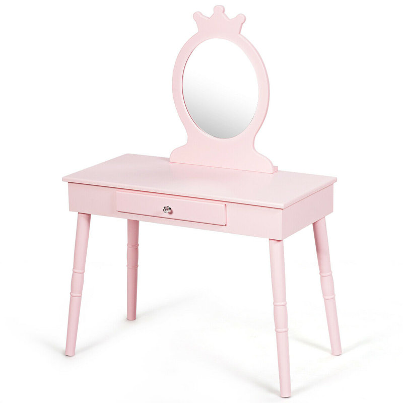 Kaycee Kids Vanity Set with Mirror