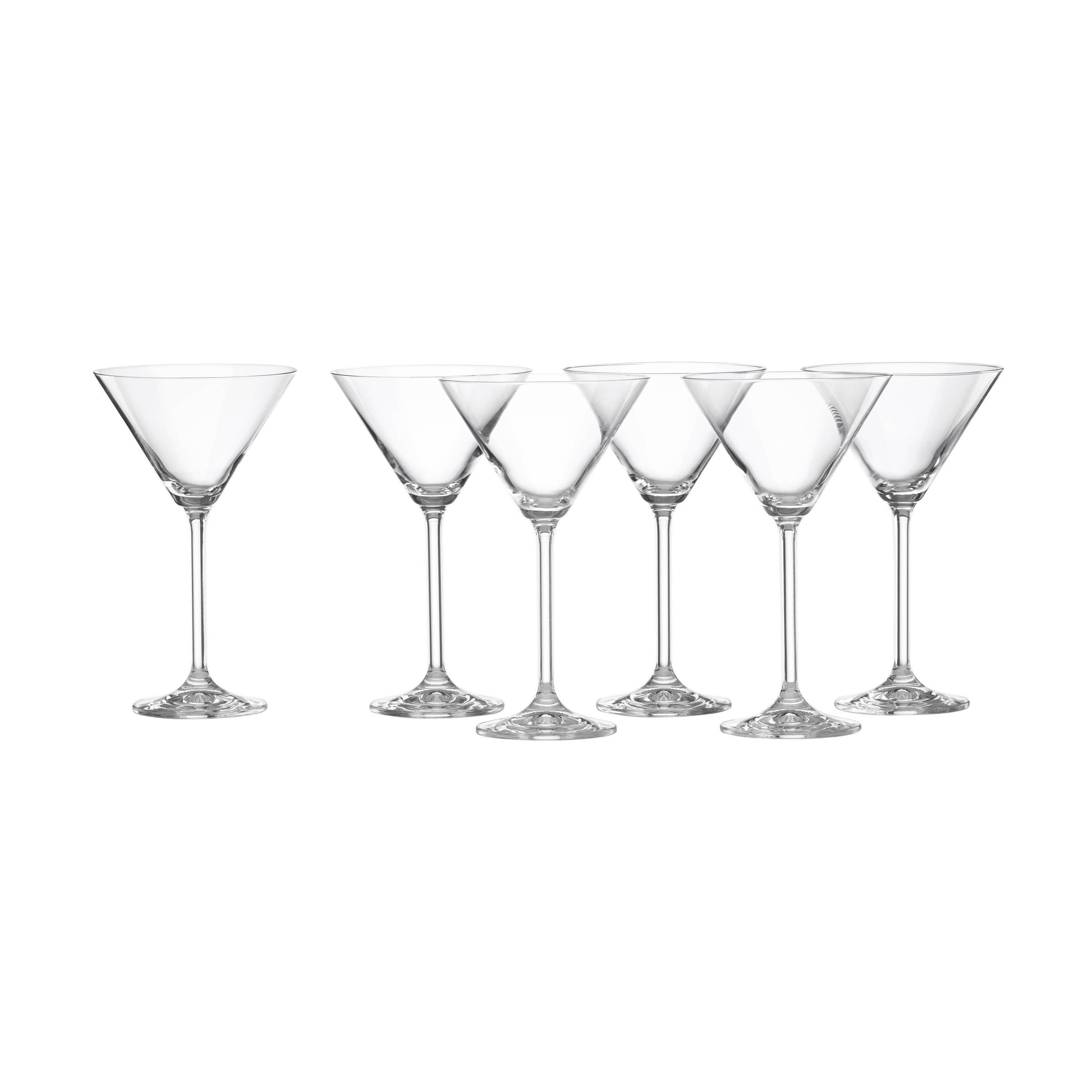 Godinger Martini Glasses,Italian Made Cocktail Glass Set of 4, 8oz