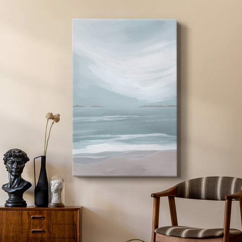 Aqua Soft Shores II - galerie Cavas sur mesure, H 12 po x l 8 po