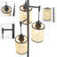 Rustic 3-light Tree Floor Lamp Standing Pole Light For Living Room Bedroom Home Deco