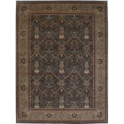 Traditional One-of-a-Kind Rectangle 10'2" X 13'8" Hand Knotted Area Rug
