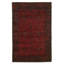 Tapis unique en laine noué à la main style Esari des années 2010 de 4 pi 1 po x 6 pi 4 po rouge Quartis