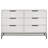Clansy 6-drawer Bedroom Dresser White