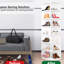 Range-chaussures rotatif à 7 niveaux - Blanc