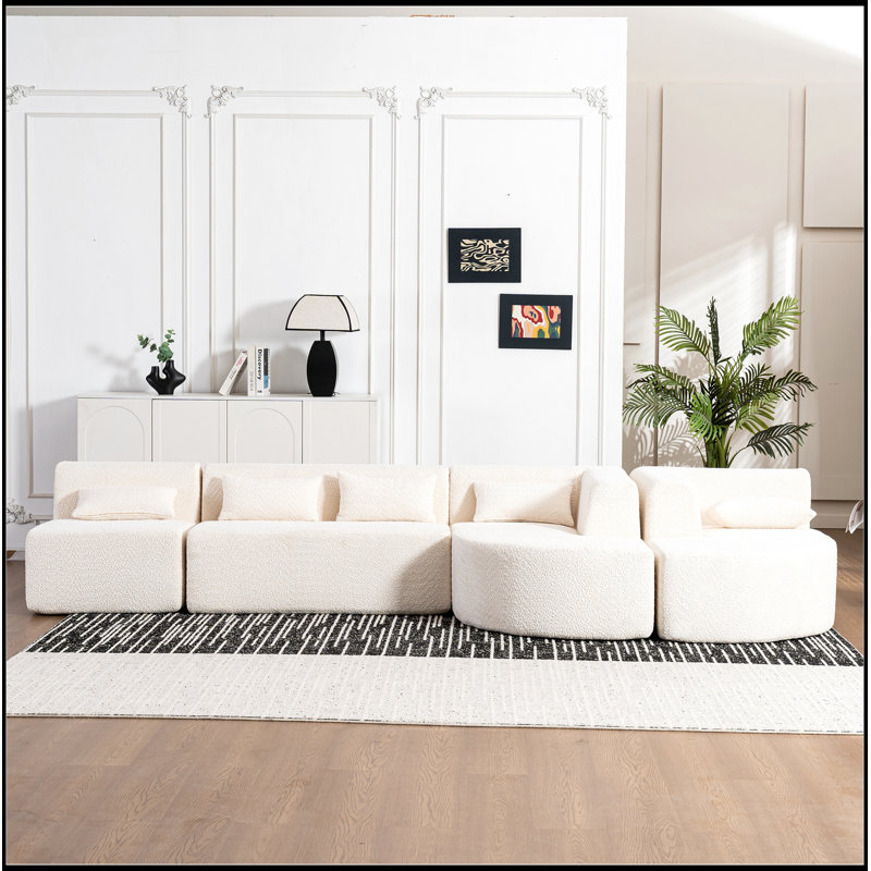 Canapé en polyester confortable pour une vie relaxante et élégante