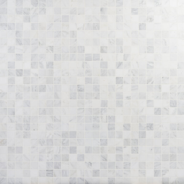 Oriental 2" x 2" Marble Grid Mosaic Wall & Floor Tile