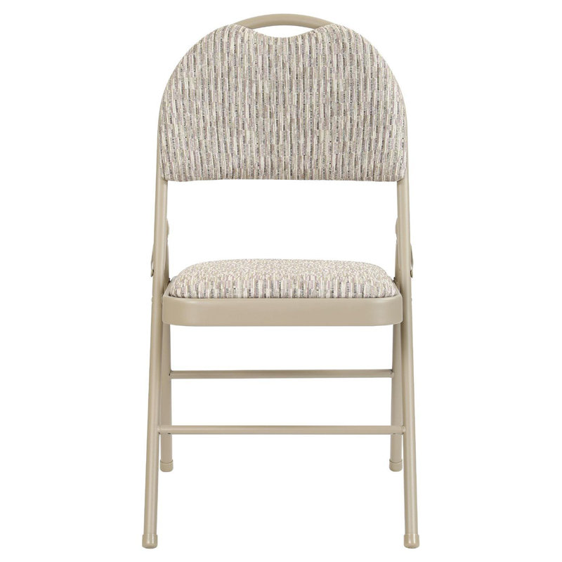 Fabric Padded Stackable Folding Chair Folding Chair