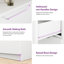 Commode verticale à 5 tiroirs: armoire de rangement compacte pour la chambre à coucher et le salon-505710954