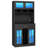 Multifunctional Bar Cabinet, Coffee Bar Cabinet With Led Light Strip, Microwave Cabinet With Glass Doors, Modern Kitchen Storage Organizer, For Living Room, Kitchen, And Dining Room