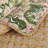Beige/Red Cotton Reversible Quilt Set-845406716