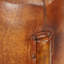 Repose-pieds rond en cuir Beacan