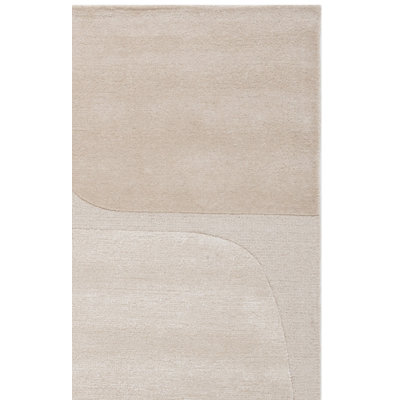 Martella Hand-Tufted Geometric Wool Rug