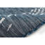 Tapis bleu marine tissé à la machine