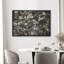 Œuvres d'art botaniques abstraites grises-102453832-102453833