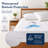 Cooling Waterproof Mattress Pad with Deep Pocket Fitted Skirt Polyline Quilt-125195146