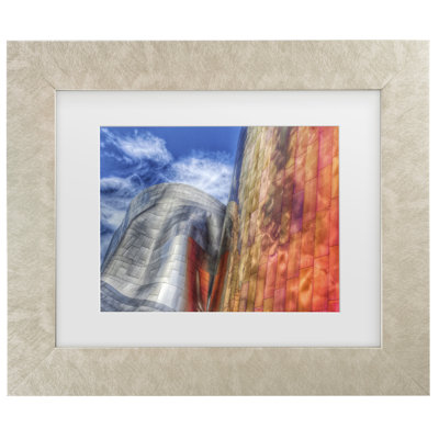 Bolog Osterhuber  Gehry Architecture Seattle Washington USA Matted Framed Art