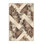 Tapis à motif géométrique doux et moelleux beige et moderne à motif géométrique Bran de Pandanus