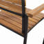 Chaise en bois et métal Laris