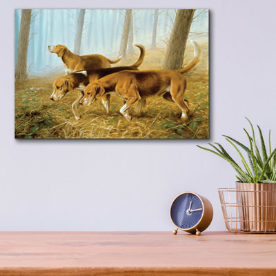 Explorer Dogs' by John Silver, Acrylic Glass Wall Art,